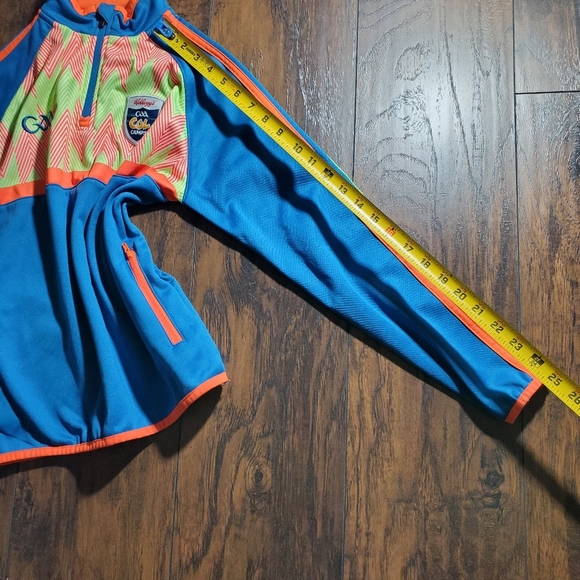 Kelloggs GAA Cúl Camps Gaelic Football Soccer Jacket Masita SZ uk 4A, us 4 RARE - Picture 3 of 12